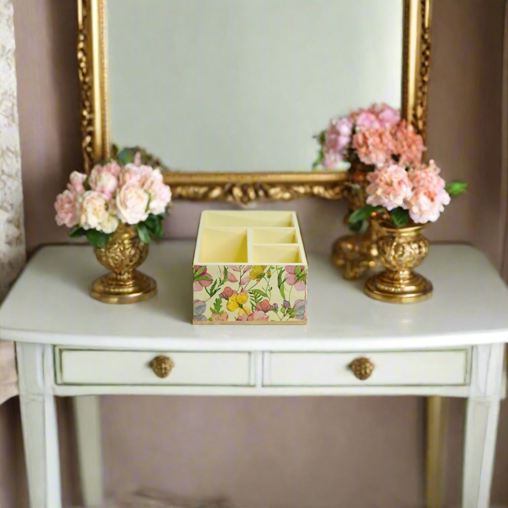 Luxe Floral Multipurpose Utility Holder