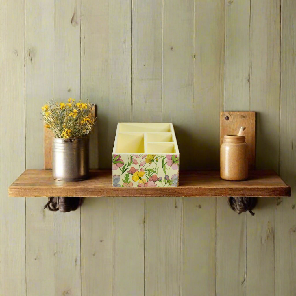 Luxe Floral Multipurpose Utility Holder