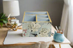 Soft Blue & White - Luxe Multipurpose Utility Holder