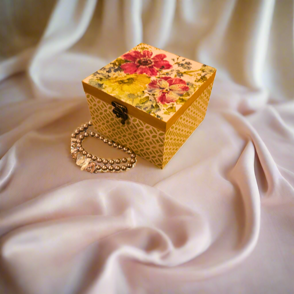 Blossom Grace Opulent Jewelry Box