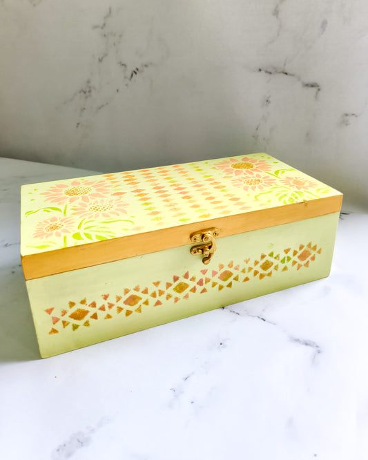 Sea Green Large Jewellery Box