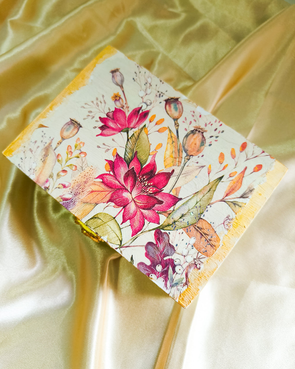 Floral Mint Jewellery Box