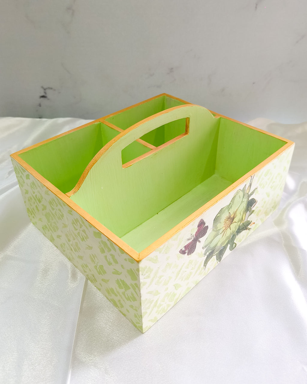 Pistachio Green Cutlery Holder
