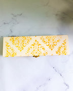 Cream & Gold Long Jewellery Box