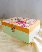 Floral Mint Jewellery Box