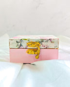 Floral Mint Mini Jewellery Box