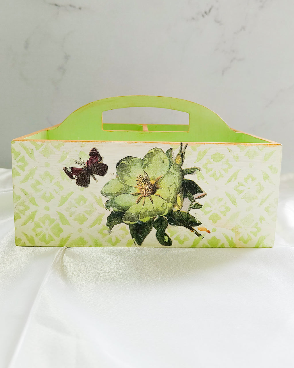 Pistachio Green Cutlery Holder