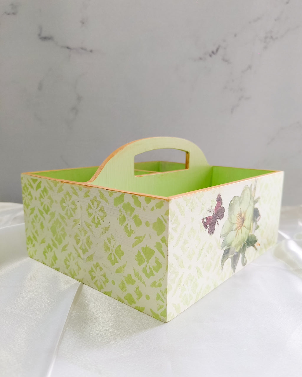 Pistachio Green Cutlery Holder