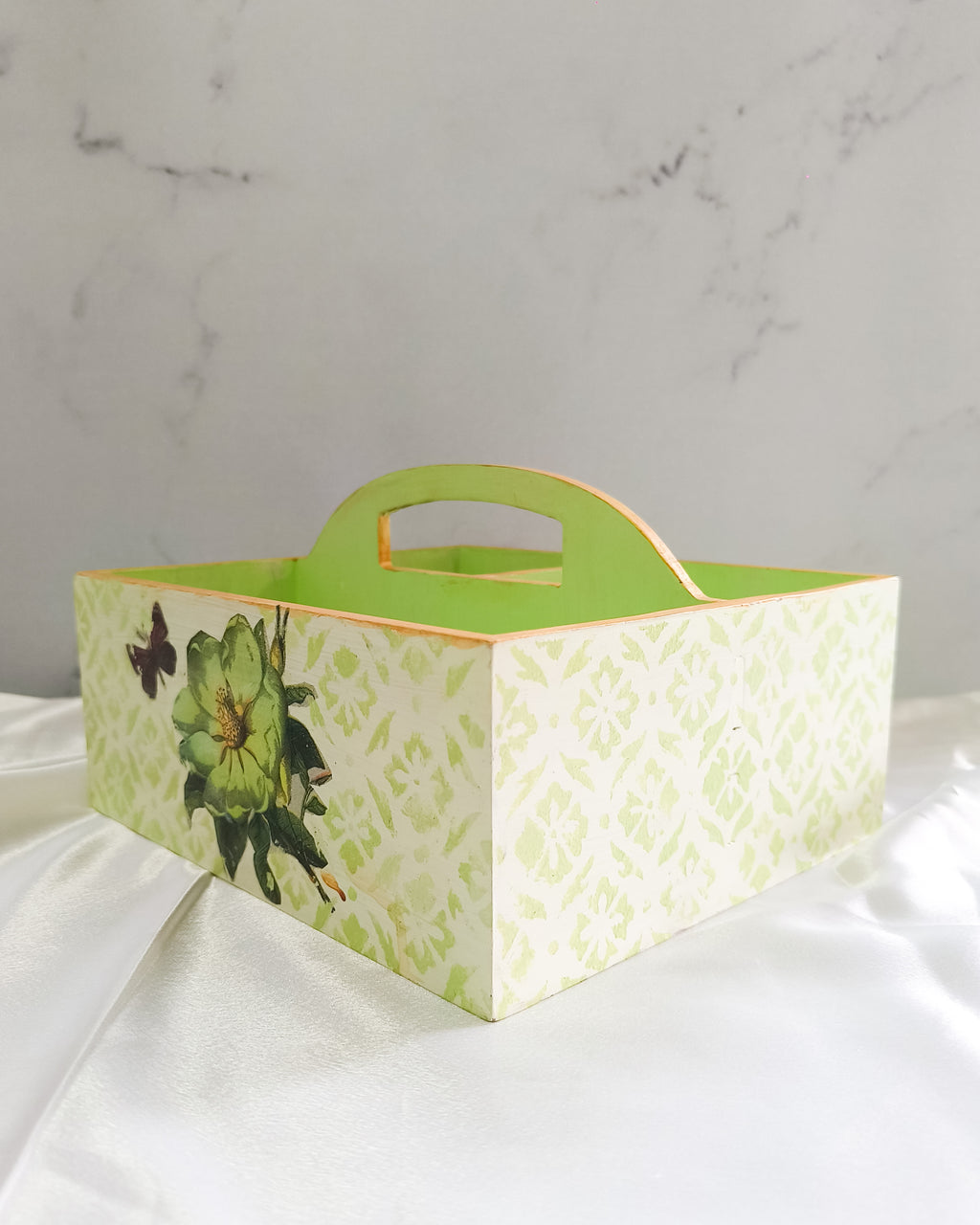 Pistachio Green Cutlery Holder